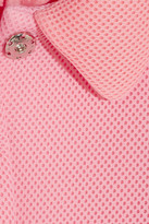 Thumbnail for your product : Simone Rocha Wafer-mesh coat