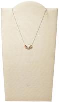 Thumbnail for your product : Fossil Tri Tone Necklace