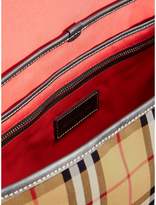 Thumbnail for your product : Burberry Large Leather Trim Vintage Check Messenger Bag