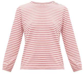 A.P.C. Striped Jersey Top - Womens - Red White