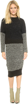 Thumbnail for your product : Yigal Azrouel Merino Boucle Pullover