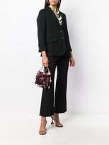 Thumbnail for your product : Gucci Embroidered Flared Trousers