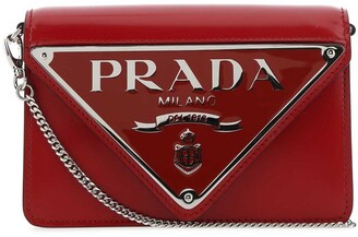 Prada Red Handbags | ShopStyle