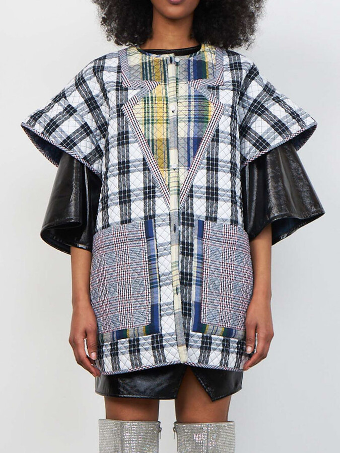 Stella Nova Nete Waistcoat Navy Mix ShopStyle Jackets