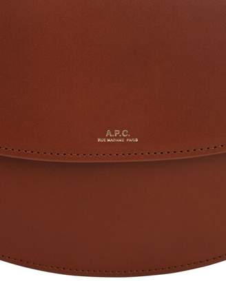 A.P.C. Sac Geneve Smooth Leather Bag