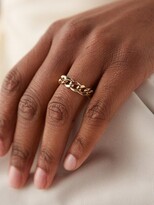 Thumbnail for your product : Zoë Chicco 14kt Gold Large Curb-chain Ring