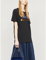Thumbnail for your product : Gucci Sequin-embellished cotton-jersey T-shirt