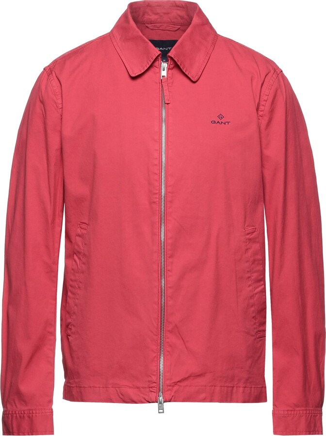 Gant Jacket Red - ShopStyle