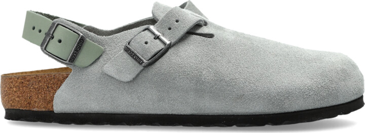 Birkenstock ‘Tokio II Suede’ Sandals  Light - Blue