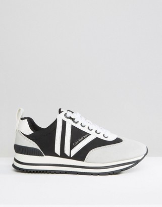 Calvin Klein Jeans Tiya Piuma - Baskets - ShopStyle Shoes