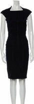 Thumbnail for your product : Catherine Deane Square Neckline Knee-Length Dress