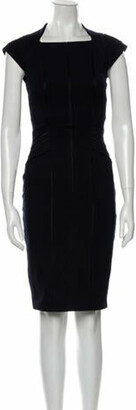 Catherine Deane Square Neckline Knee-Length Dress