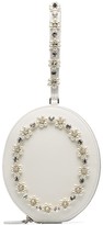 Thumbnail for your product : Simone Rocha Pearl-Embellished Leather Clutch