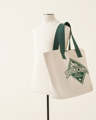 Roots☆Beaver Canoe キャンバス トートバッグ Roots Beaver Canoe Tote - ShopStyle