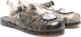 Thumbnail for your product : DKNY Logo-Patch Detail Jelly Shoes