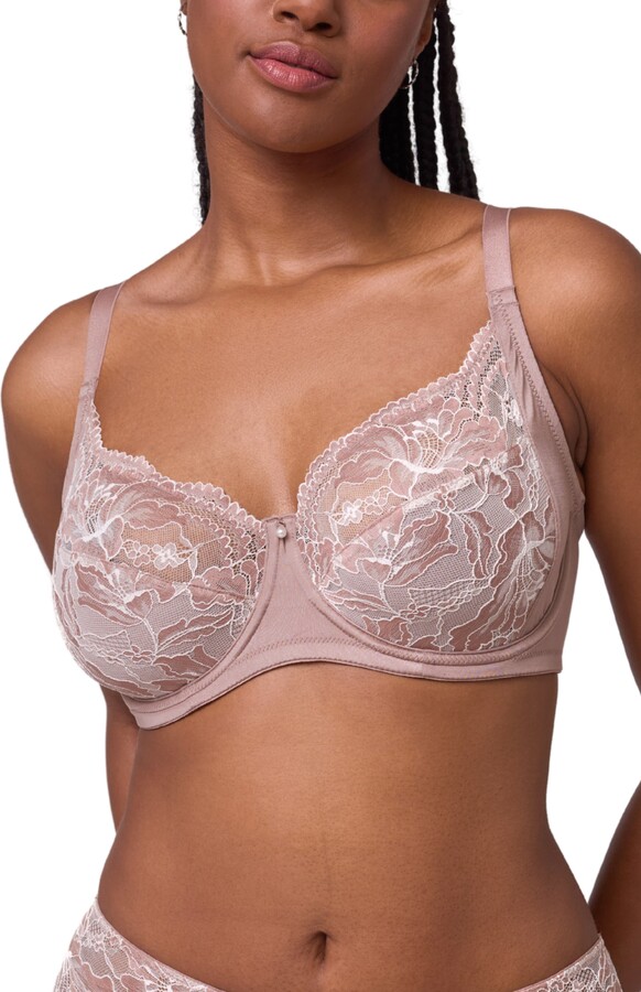 Montelle Intimates Muse Underwire Full Cup Lace Bra