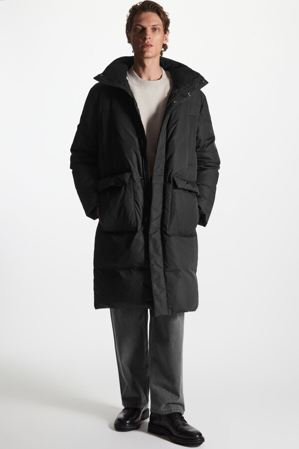 COS Responsible-Down Long Puffer Coat - ShopStyle