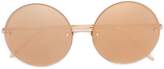 Linda Farrow round frame sunglasses 