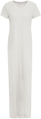 James Perse Stretch-cotton Jersey Midi Dress