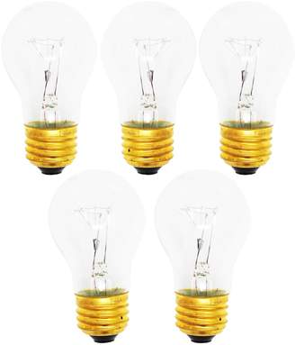 UpStart Components 5-Pack Replacement Light Bulb for Whirlpool ET21PKXFW01 - Compatible Whirlpool 8009 Light Bulb