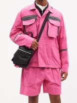 Thumbnail for your product : Sacai Cargo-pocket Cotton-twill Jacket - Pink