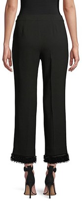 Lafayette 148 New York Manhattan Double-Face Flare Ankle Pants