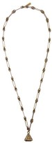 Thumbnail for your product : Etro Bell-pendant Chain-link Necklace - Gold