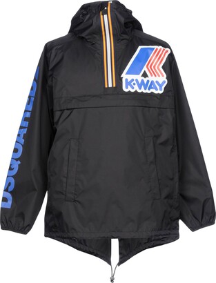 DSQUARED2 x K-WAY Jacket Black - ShopStyle