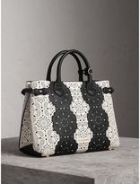 Thumbnail for your product : Burberry The Medium Banner in Lace Leather