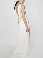 Thumbnail for your product : Maria Lucia Hohan Lynda draped-back gown