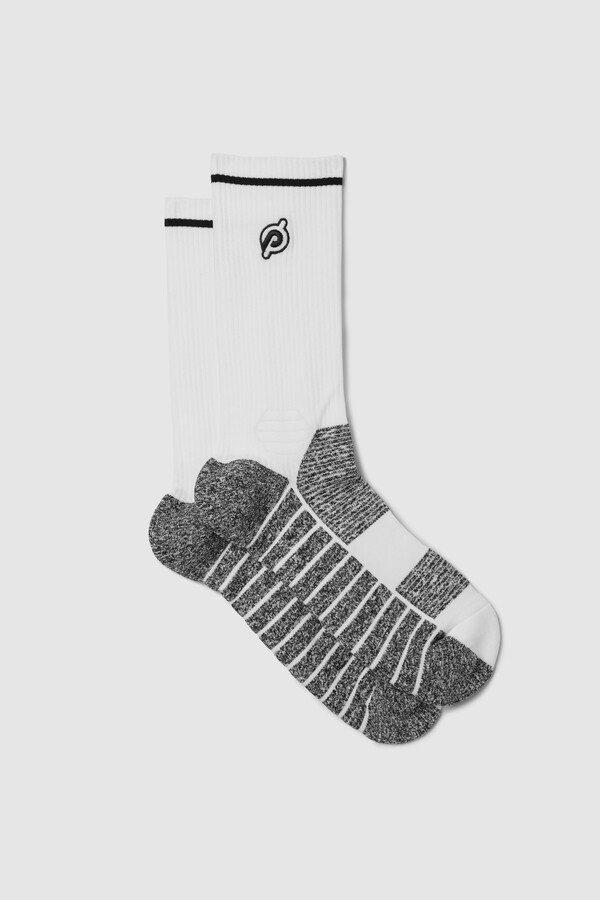 Peloton Performance Crew Sock - P Logo