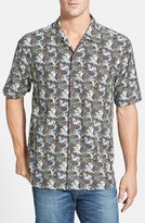 Thumbnail for your product : Tommy Bahama 'Toucan-Du' Original Fit Silk & Cotton Campshirt