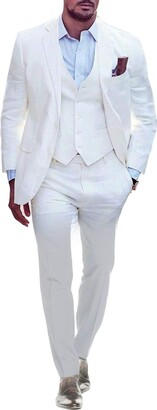 white blazer groom