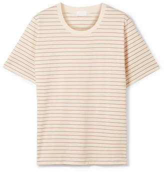 Handvaerk Striped Pima Cotton-jersey T-shirt