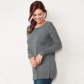 Fashion Look Featuring Lauren Conrad Petite Sweaters and Lauren Conrad Teen  Girls' Sweaters by justposted - ShopStyle