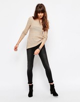 Thumbnail for your product : Only Sweater With Asymmetric Hem