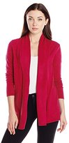 Thumbnail for your product : Sag Harbor Women's Cardigan Flyaway Sweater