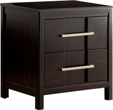 Transitional 1Pc Nightstand English Dovetail Drawer Construction Bedside Table Bedroom