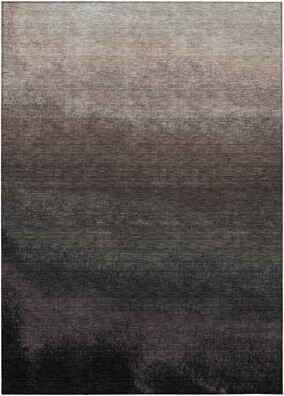 East Urban Home 10' X 14' And Silver Ombre Washable Indoor Outdoor Area Rug