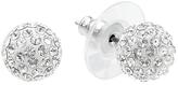 Thumbnail for your product : Swarovski lola and grace Rhodium Plated Sparkle Earrings With Elements