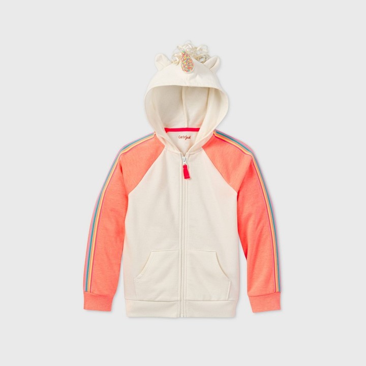 cat and jack unicorn jacket