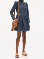 Thumbnail for your product : See by Chloe Hana Fringed Leather Cross-body Bag - Tan