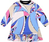 Thumbnail for your product : Emilio Pucci Kids Sequined printed cotton dress