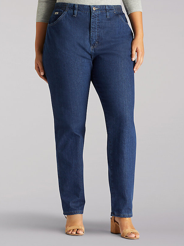 Lee Side Elastic Jeans Plus Size - ShopStyle Maternity Denim