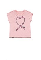 Thumbnail for your product : Forever 21 Girls Rhinestoned Pink Ribbon Tee (Kids)