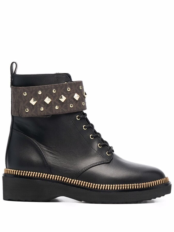 Michael Kors Women Leather Boots | ShopStyle