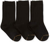 Thumbnail for your product : Gold Toe Little & Big Boys 3 Pair Crew Socks
