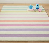 Thumbnail for your product : Pottery Barn Kids Rainbow Rugby Stripe Rug