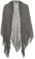 Thumbnail for your product : Minnie Rose Cashmere Fringe Shawl - 627