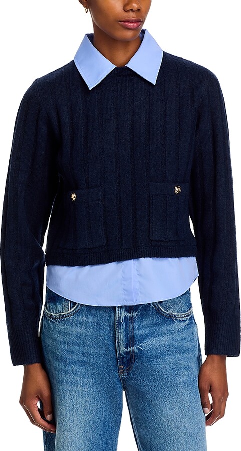 French Connection Ellie Combo Knit Sweater